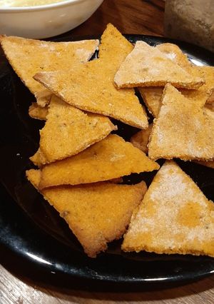 Una foto de Nachos, súper crocantes