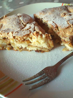Almás süti recept fotója