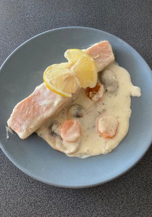 Une photo de Blanquette de saumon