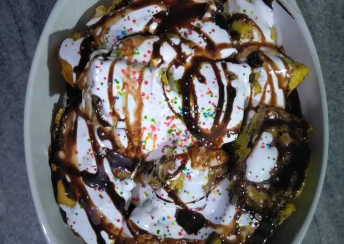 Recipe of Homemade Rainbow marvel cake with variations