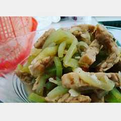 รูปของ Oseng labu tempe