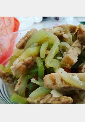 Foto resep Oseng labu tempe
