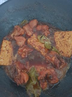 Foto resep Ayam dan tempe bacem