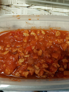 Una foto de Boloñesa vegana de soja