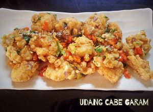 Foto resep Udang Cabe Garam