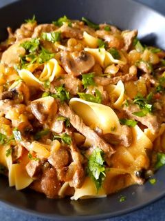 Bœuf Stroganoff Rezepthauptbild