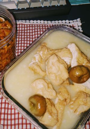 Hình của món Cháo đậu cà thanh mát.