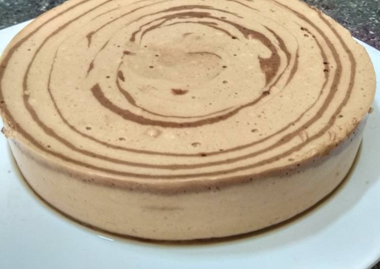 Puding busa capuccino