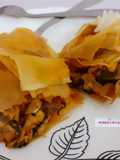 Spanakopita (veg) traditional Greek pastry