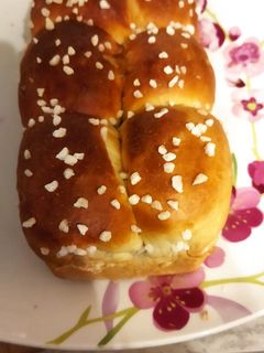 Une photo de Brioche au sucre perlé