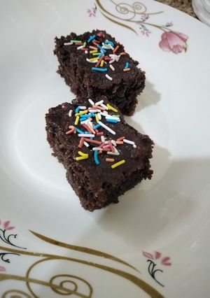 صورة لوصفة بسبوسة الشوكولا 🍫🥧