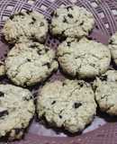 Chocochip oatmeal cookies (versi vegan)