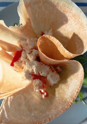 Une photo de Tulipe poivrons feta
