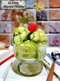 Es Krim Alpukat Matcha