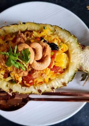 รูปของ ข้าวอบสับปะรด (เมนูอาหารเด็ก)