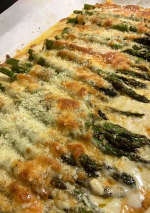 A picture of Creamed Asparagus: Keto Friendly.