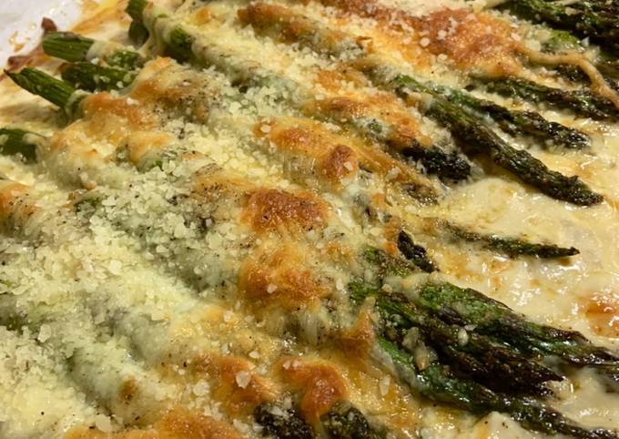 Creamed Asparagus: Keto Friendly