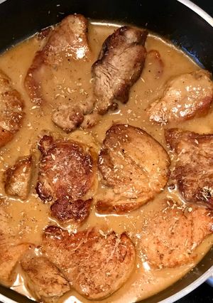 Φωτογραφία της συνταγής 👩‍🍳Ψαρονέφρι στο τηγάνι με "εξυπνη"μαρινάδα