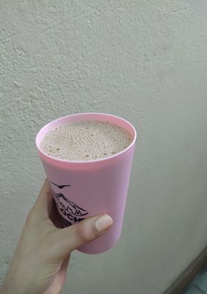 Una foto de Smoothie pre entreno 🏋️