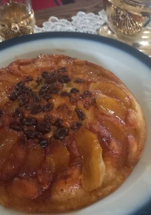 عکسی از دستور کیک تابه ای فوری