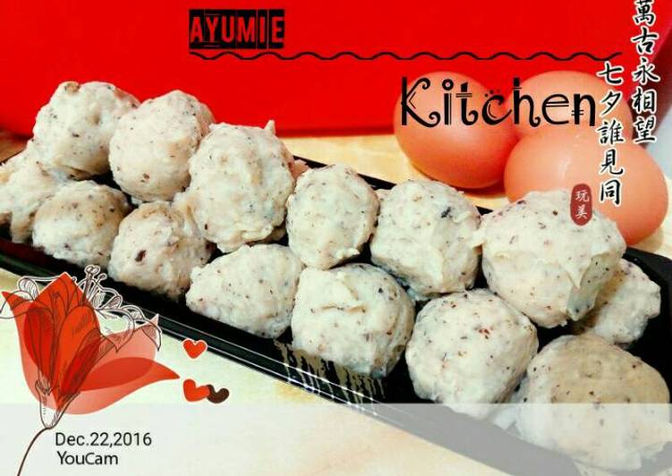 Anti Ribet, Memasak ✭ Bakso Ayam Jamur ✭ Enak Terbaru