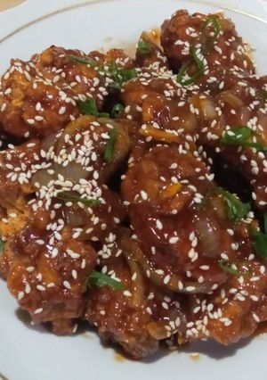 Foto resep Ayam DAKGANGJEONG (ala Korea)