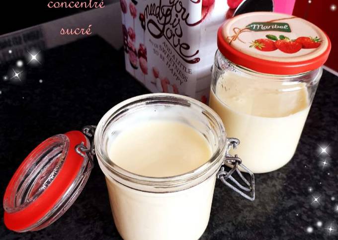 Lait concentré sucré 😋