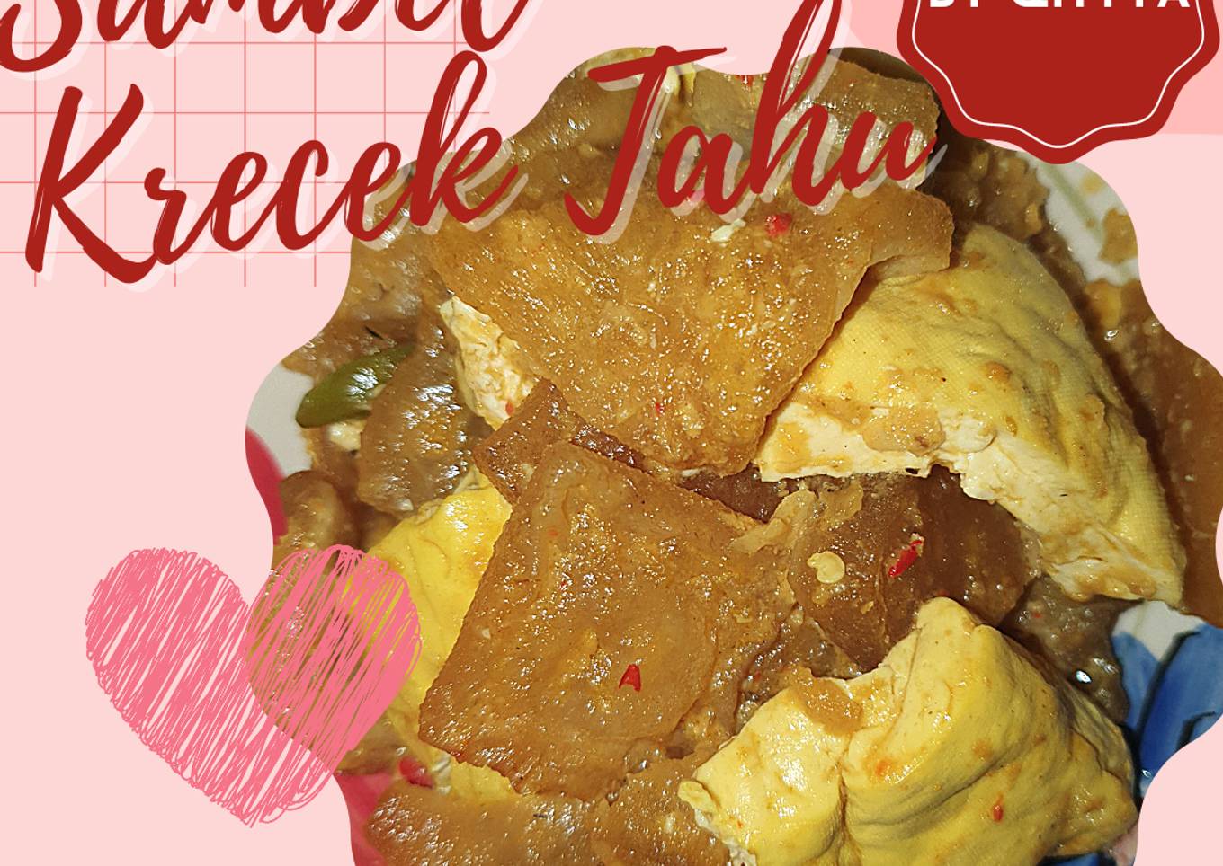 Sambel krecek tahu kuning
