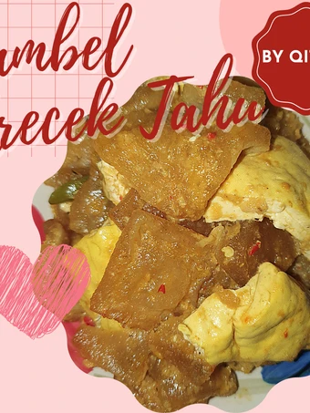 Cara Mudah Membuat Resep Sambel krecek tahu kuning yang Menggugah Selera Anti Ribet, Uenak Banget