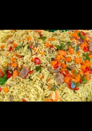 A picture of Fried rice.