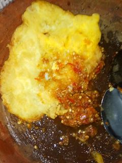 Foto resep Telur goreng geprek