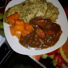 A picture of Yummy beef stew.
