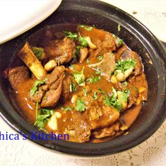 A picture of Moroccan Lamb Tagine.
