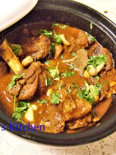 A picture of Moroccan Lamb Tagine.