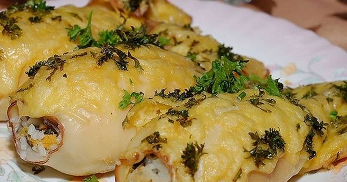 Блюда из кальмара рецепты простые и вкусные пошаговые с фото