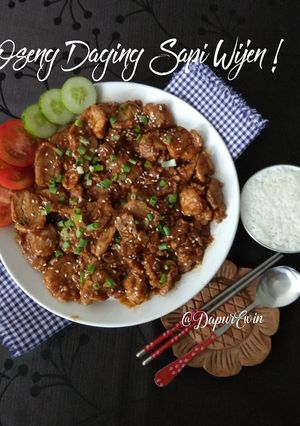 Foto resep Oseng Daging Sapi Wijen