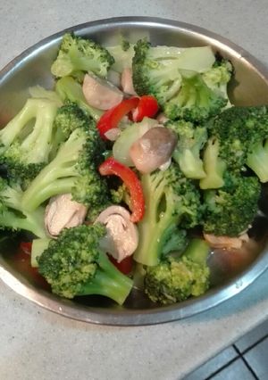 Foto resep Brokoli tumis jamur