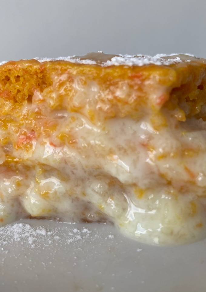 Морквяник з лимонним кремом