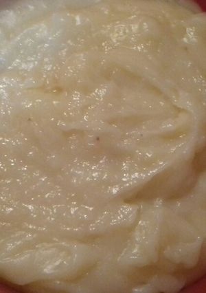 Una foto de Crema Pastelera para roscas espesa