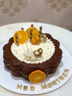 عکسی از دستور کیک نوتلا