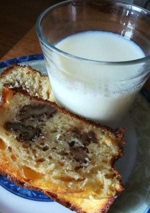 Foto principal de Bizcocho de nueces súper esponjoso🍞