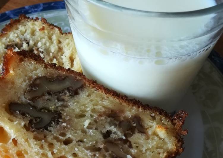Bizcocho de nueces súper esponjoso🍞