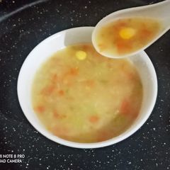 A picture of Mix veg soup.