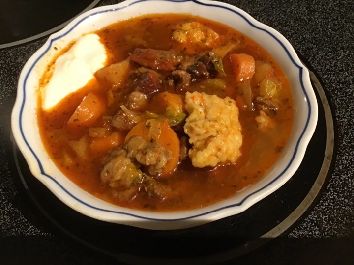 Simple Way Prepare Recipe California Farm Shepherd Lamb Goulash that is  Makes Drooling, Delicious}