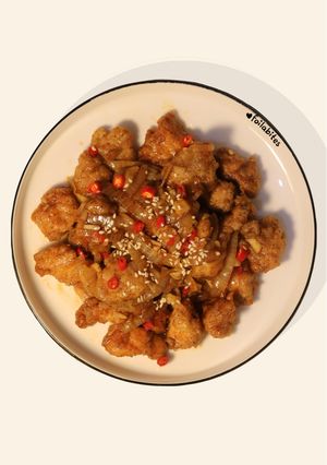 Foto resep Sweet and Spicy Crispy Chicken
