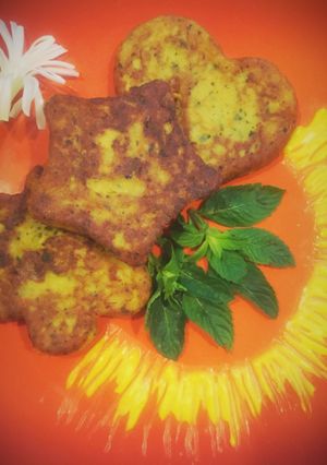 عکسی از دستور كوكو با سيب زميني آبپز