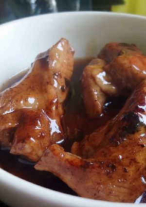 Una foto de Costillas caramelizadas con coca cola
