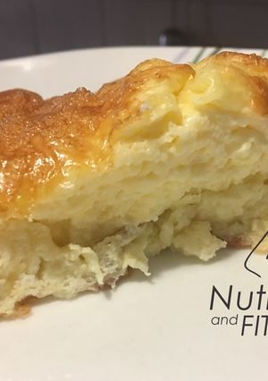 Una foto de Budín de queso ketofit