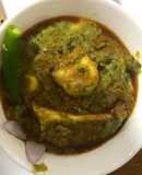 Methi palak chaman