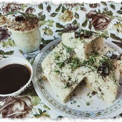 A picture of Choco Dhokla.